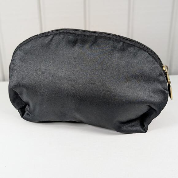 Authentic 90s Vintage Moschino Redwall 40970 Black and Gold Zip Pouch Bag *READ - Picture 11 of 15